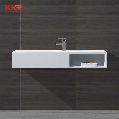 KKR oval lavabo de piedra riche bath hand dining room wash basin concrete solid sirface product